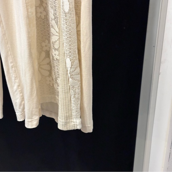Pol | Floral Lace Cream Wide-Leg Pants - Picture 5 of 16
